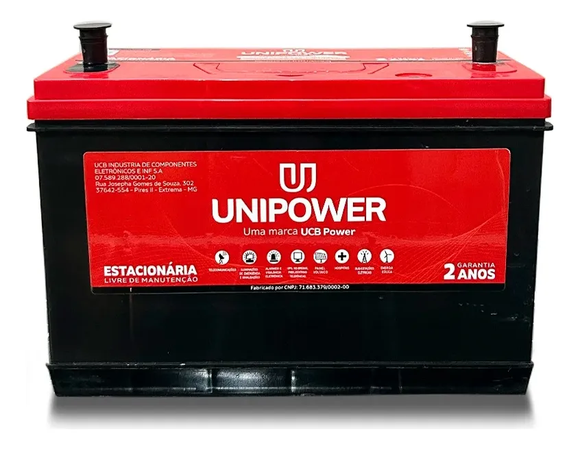 BATERIA  UNIPOWER ESTAC 12V 115AH (UPMF12...